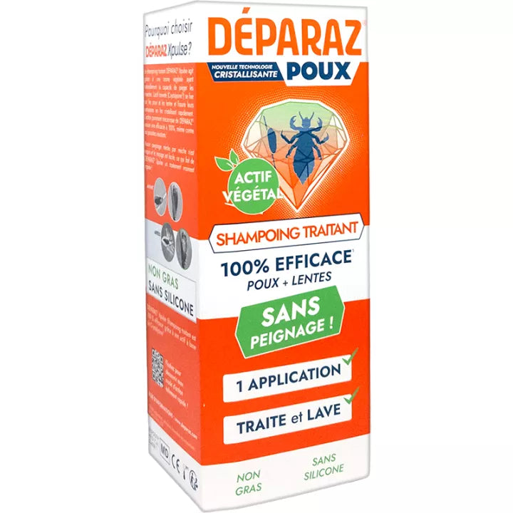Deparaz Poux Shampooing Traitant 150 ml