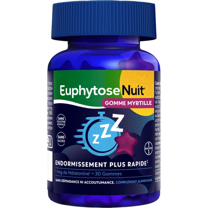 Euphytose Nuit Gommes Pomme 30