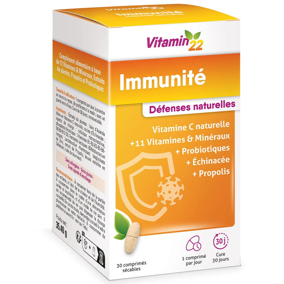 Vitamin'22 Immunité Comprimés x30