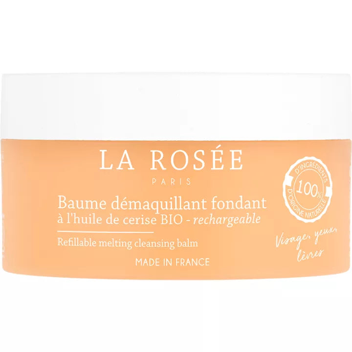 La Rosée Baume Démaquillant Fond Huile Cerise 90 ml