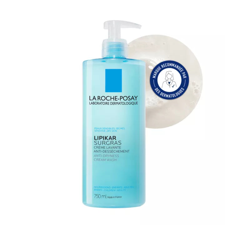 La Roche-Posay Lipikar Surgras Liquide Toilette 400 ml