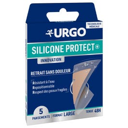 Urgo Pansements Silicone Protection+ Large x8
