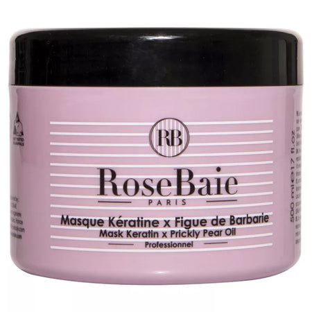 RoseBaie Masque Kératine & Figue de Barbarie – 500 ml