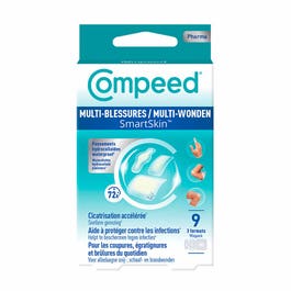 Compeed Multi-Blessure SmartSkin Pansements Assortis x9