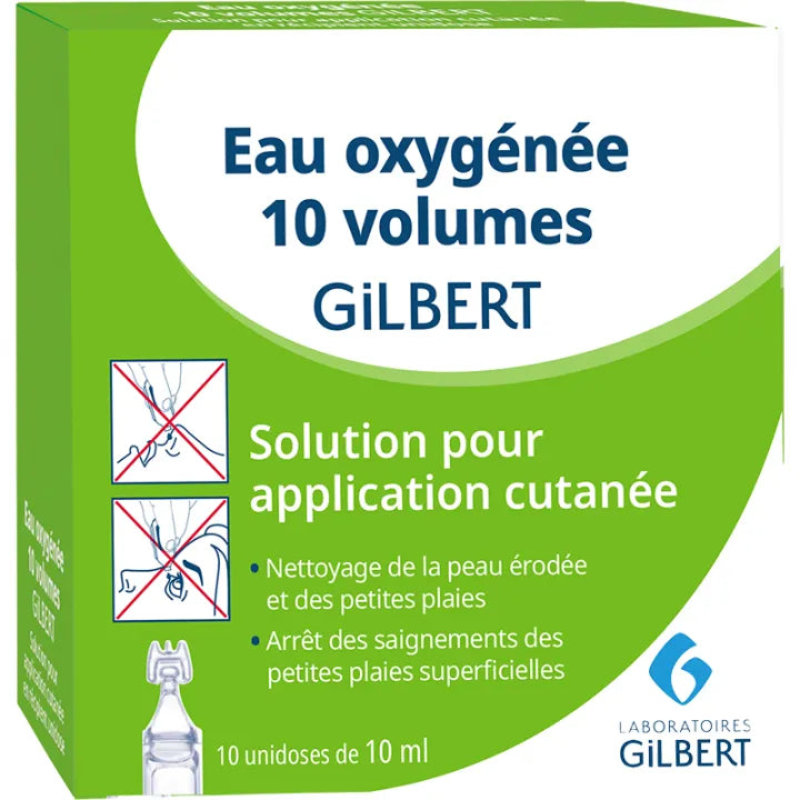 Eau Oxygénée Gilbert 10 Volumes Flacon 120 ml