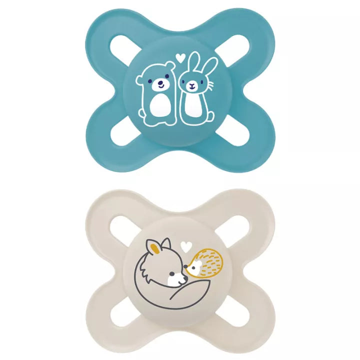 MAM Sucette Original Naissance 0-2 mois Silicone x2