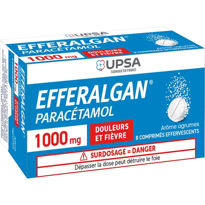 EFFERALGANMED 1 000MG CPR EFF 8