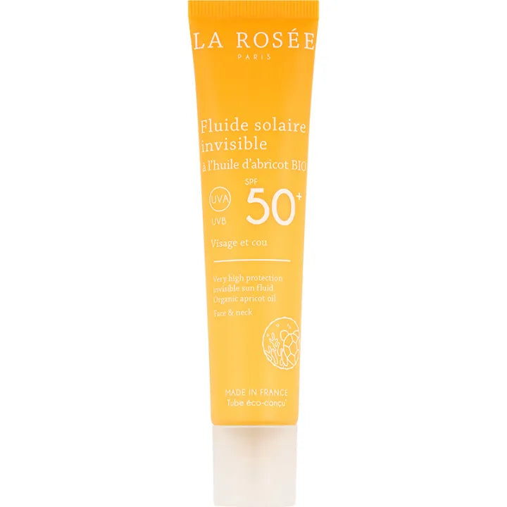La Rosée Fluide Solaire Invisible Huile d'Abricot SPF50+ 40 ml