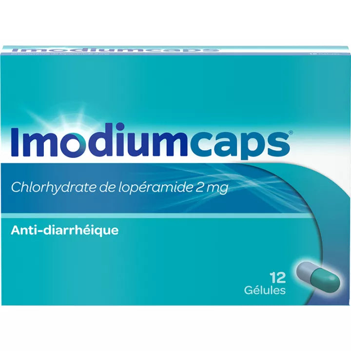 Imodiumcaps 2 mg Gélules x12