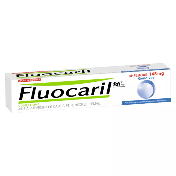 Fluocaril Bi-Fluoré Gencives Dentifrice Menthe 2 x 75 ml