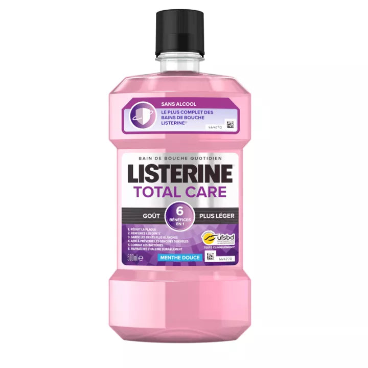Listerine Total Care Goût Plus Léger 500 ml