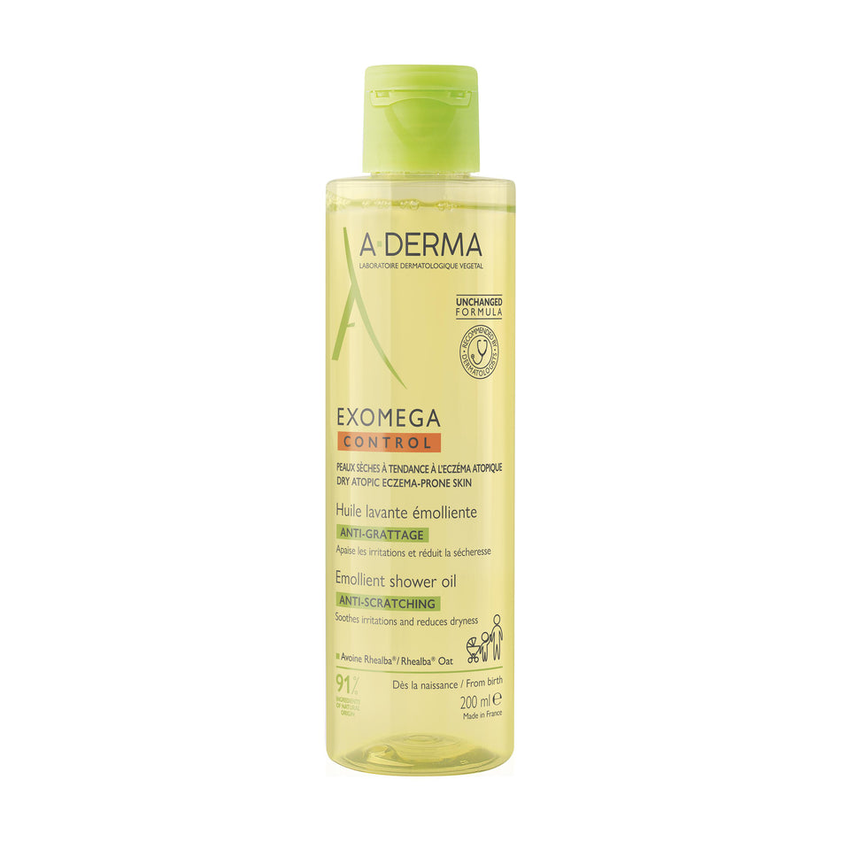 A-Derma Exomega Control Huile Lavante Flacon 200 ml