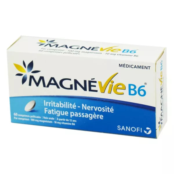 MAGNEVIE B6 100MG/10MG CPR 60