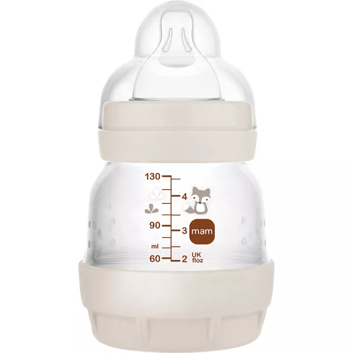 MAM Biberon Easy Start Anti-Colique T0 130 ml Sable