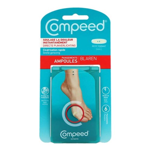 Compeed Pansements Ampoules Petit Format x6
