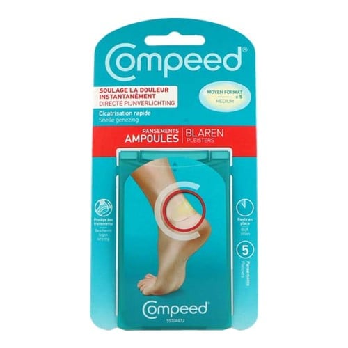 Compeed Pansements Ampoules Moyen Modèle x5