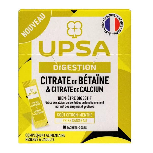 CITRATE BETAINE/CALCIUM UPSA DOS10