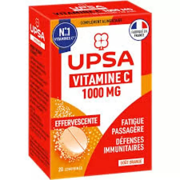 UPSA VIT C 1G CPR EFF BT20