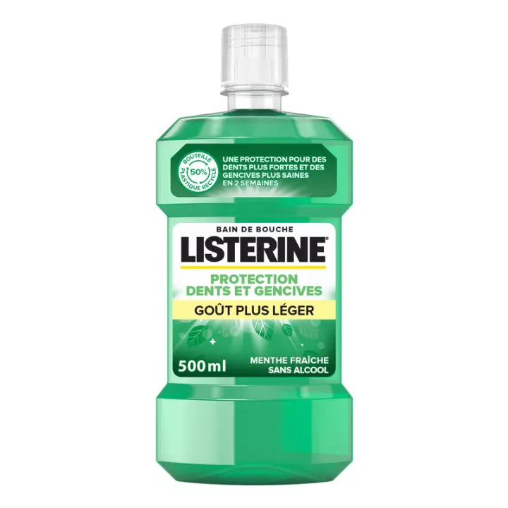 Listerine Total Care Dents et Gencives + Goût Léger 500 ml