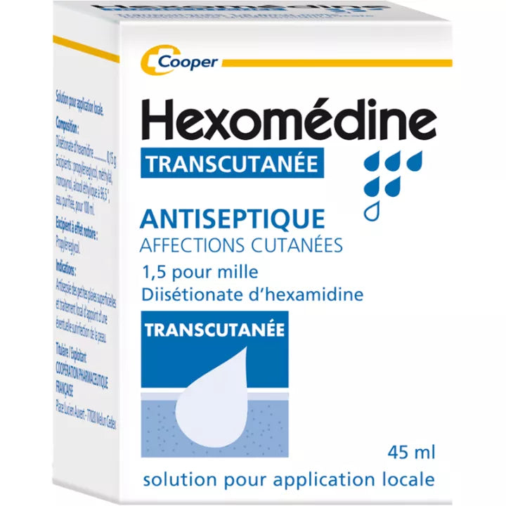 Hexomédine Transcutanée Solution 45 ml