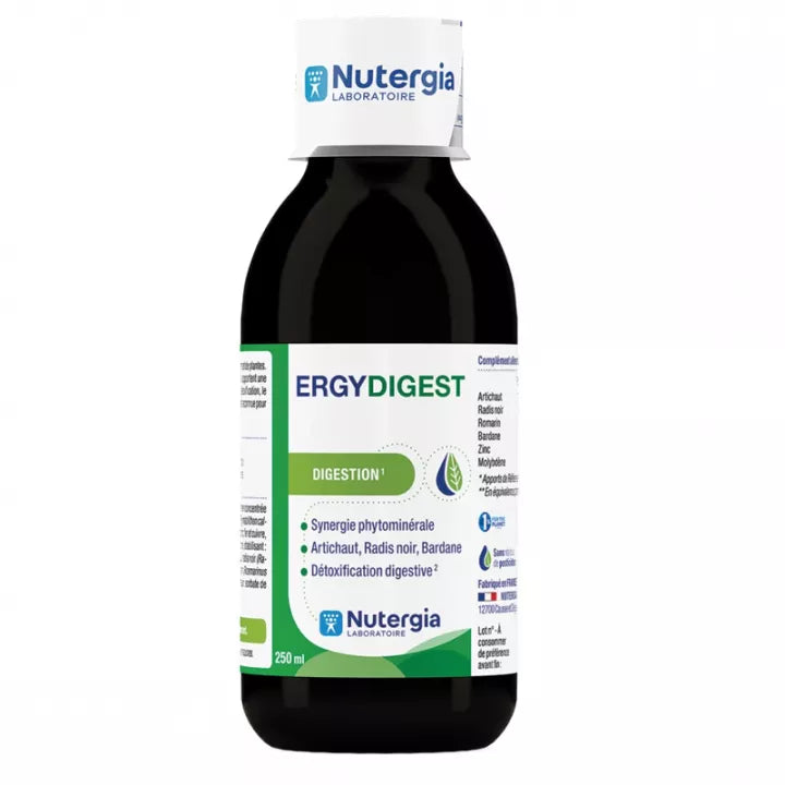 Nutergia Ergydigest Solution Buvable Flacon 250 ml