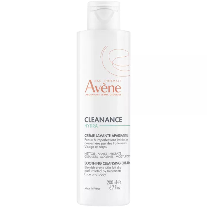 Avène Cleanance Hydra Crème Lavante Apaisante 200 ml
