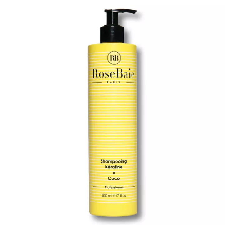 RoseBaie Shampooing Kératine & Coco – 500 ml