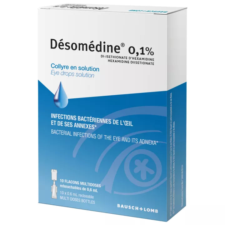 Désomédine Collyre Unidoses 0,6 ml x10