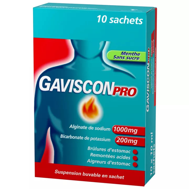 Gavisconpro Menthe Solution Buvable Sachets 10 ml x10