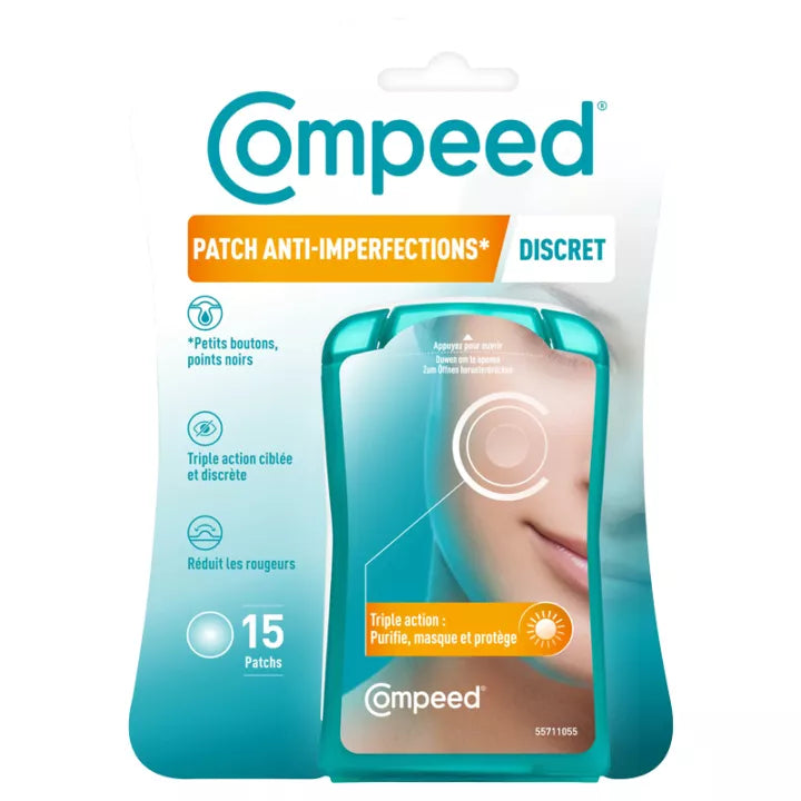 Compeed Patchs Discrets Anti-Imperfections Jour x15