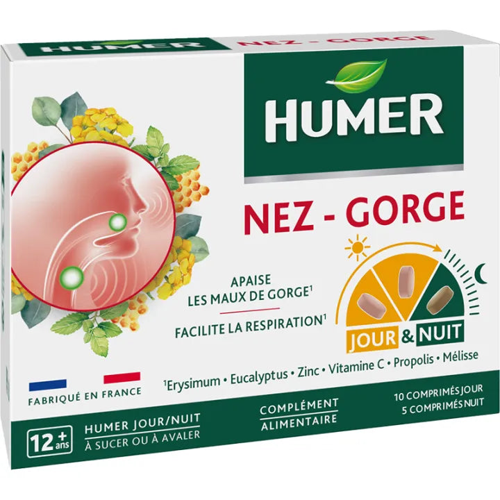 Humer Jour/Nuit Comprimés x15