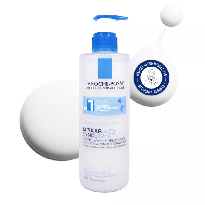La Roche-Posay Lipikar Syndet AP+ Crème Lavante 400 ml