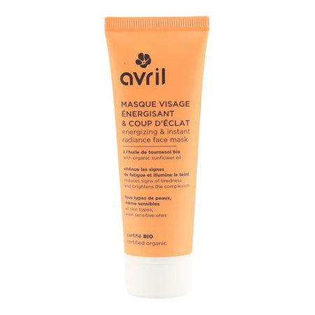 Avril Masque Visage Énergisant Bio – 50 ml