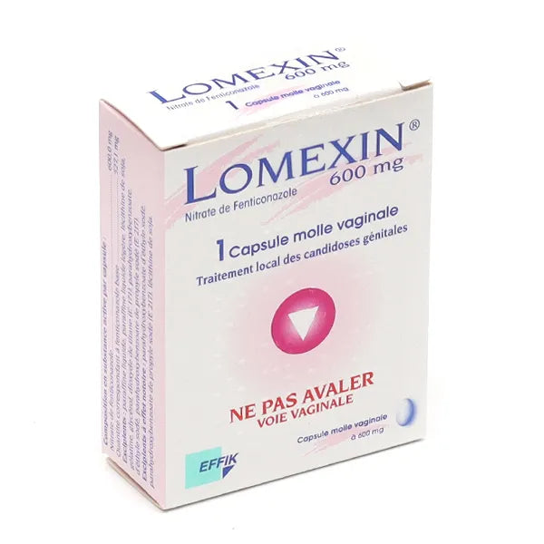 Lomexin 600 mg Capsule Vaginale x2