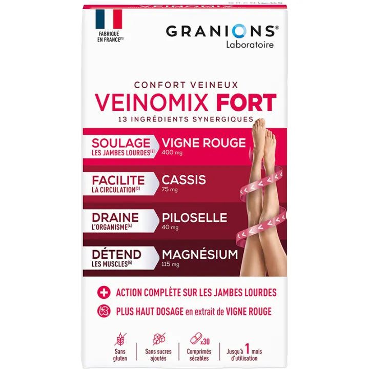 Granions Veinomix Fort Comprimés x30