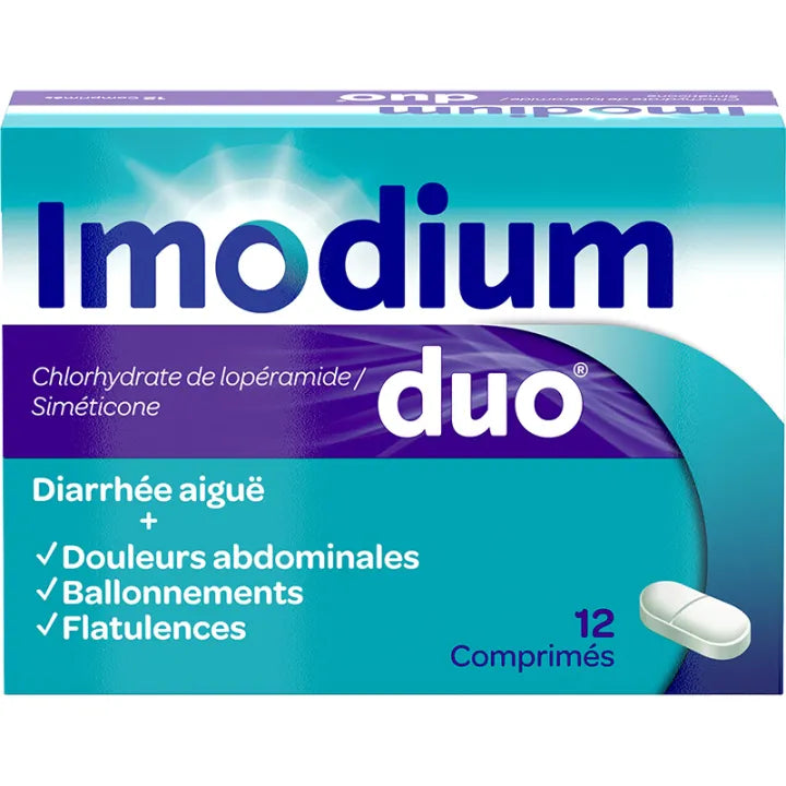 Imodium Duo Comprimés x12