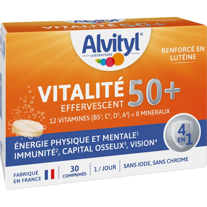 Alvityl Hydrink 50+ Comprimés Effervescents x20