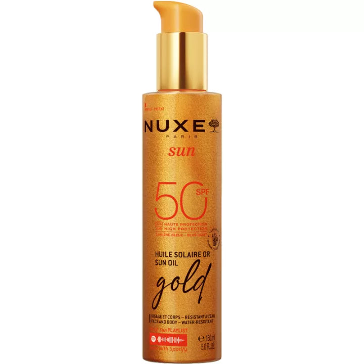 Nuxe Sun Huile Solaire Or Haute Protection SPF50 150 ml