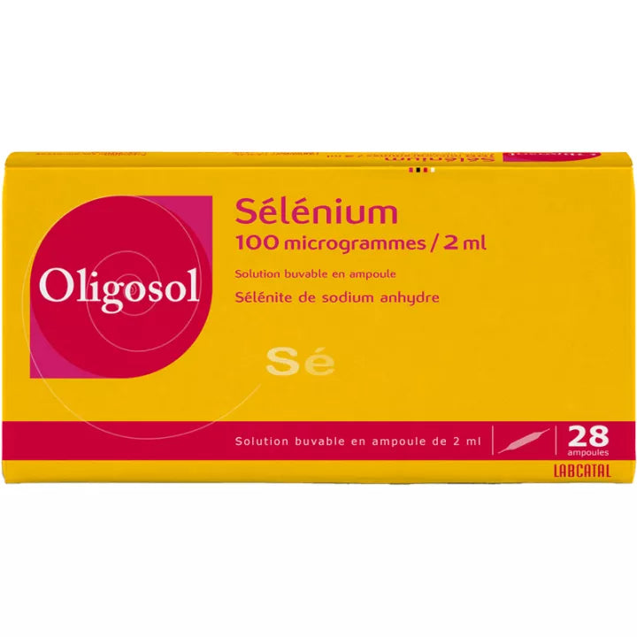 Oligosol Sélénium Ampoules 2 ml x28