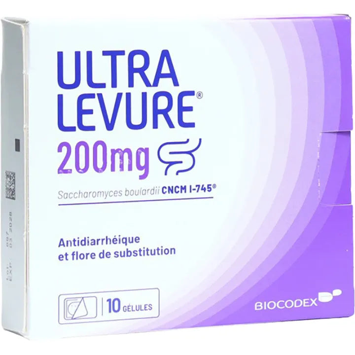 Ultra-Levure 200 mg 10 gélules