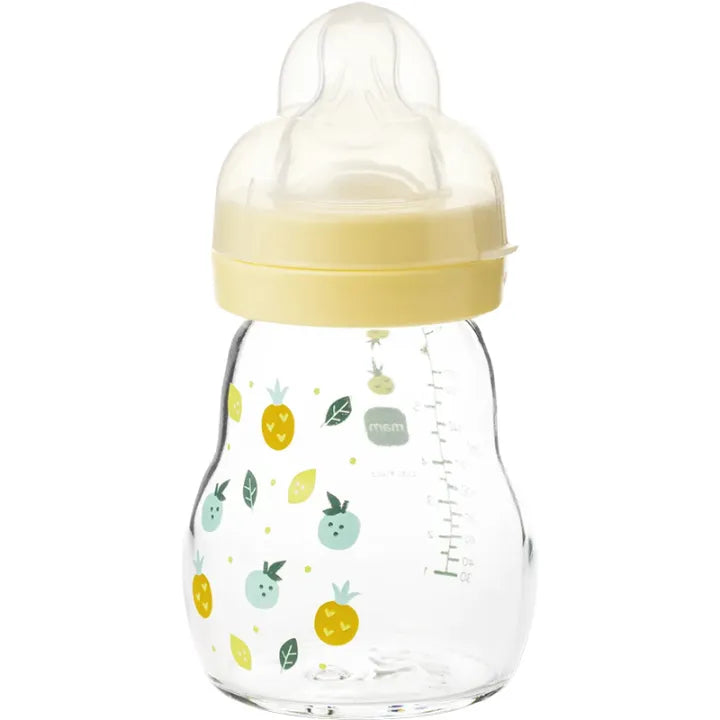 MAM Biberon Verre Tétine 1 Bleu 170 ml