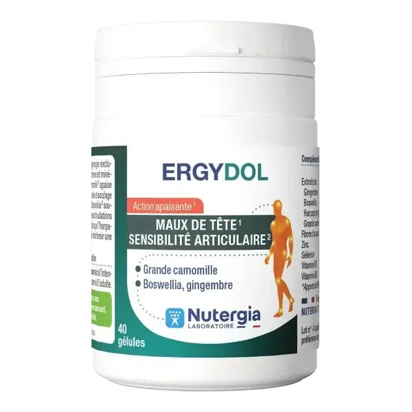 Nutergia Ergydol Gélules x40