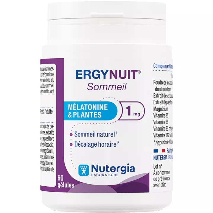 Nutergia Ergynuit Sommeil Gélules x60