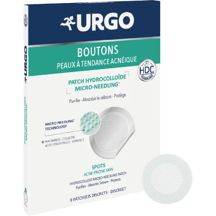 Urgo Boutons Patchs Micro-Aiguilles x9