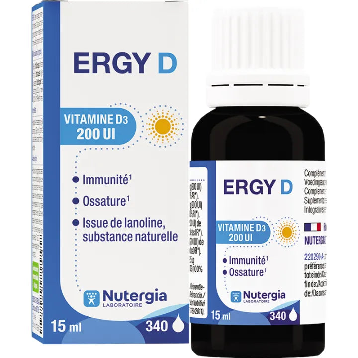 Nutergia Ergy-D Flacon 15 ml