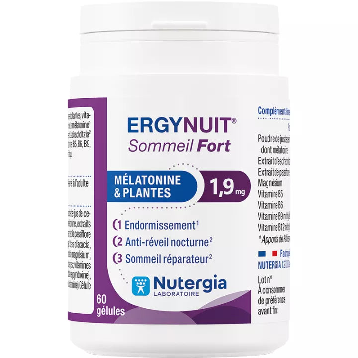 Nutergia Ergynuit Sommeil Fort Gélules x60