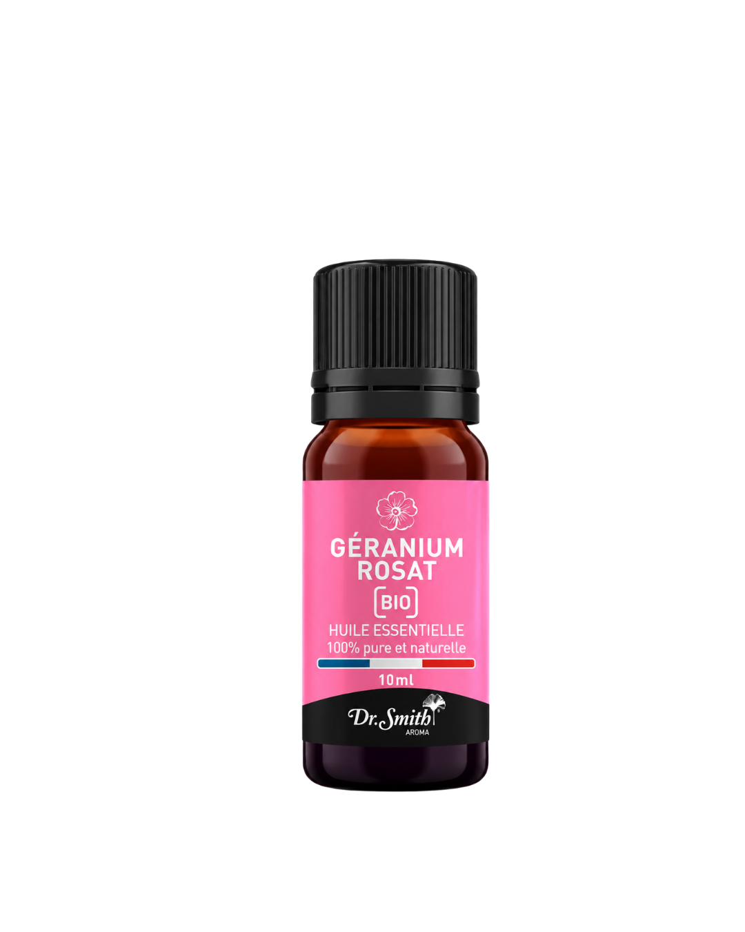 Dr Smith Huile Essentielle Géranium Rosat Bio 10 ml