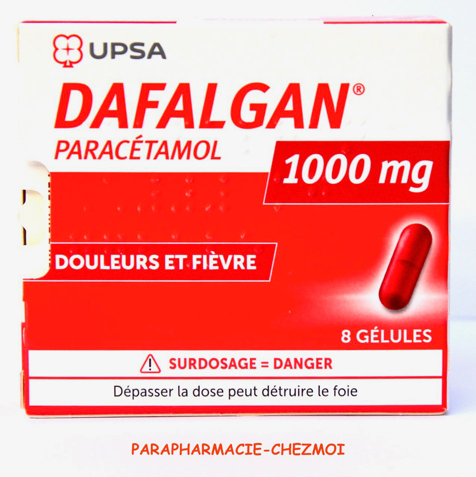 DAFALGAN 1 000MG GELULE 8