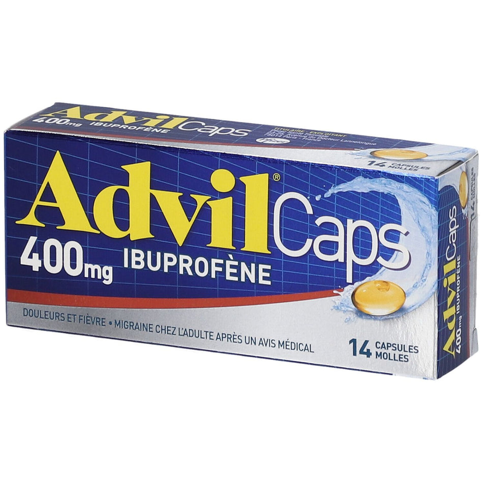 Advilcaps 400 mg Capsules x14
