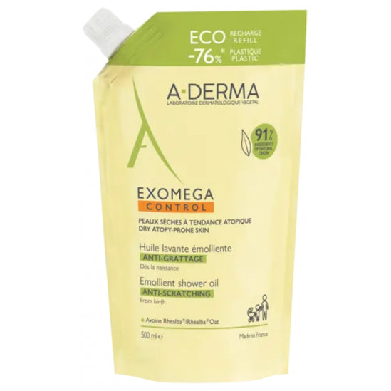 A-Derma Exomega Huile Émolliente Recharge 500 ml